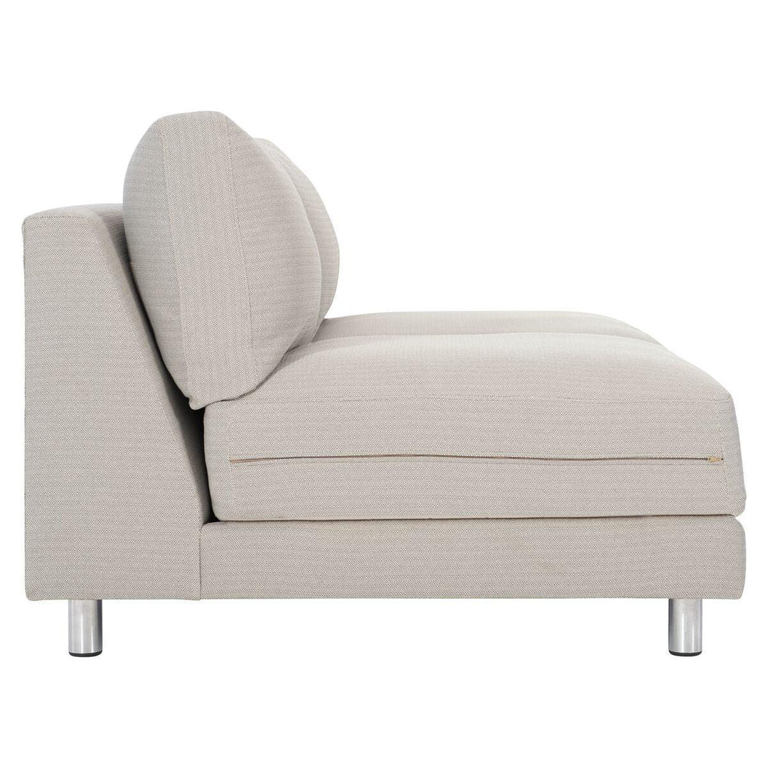 SwayLiving - Avanni  Armless Loveseat Outdoor Sectional Armless - O8040 | SwayLiving