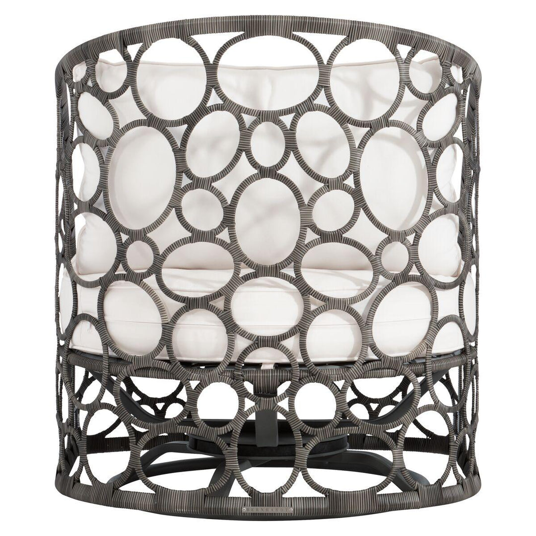 SwayLiving - Bali Swivel Chair Split Cane Wicker Swivel Chair - OP2012S | SwayLiving
