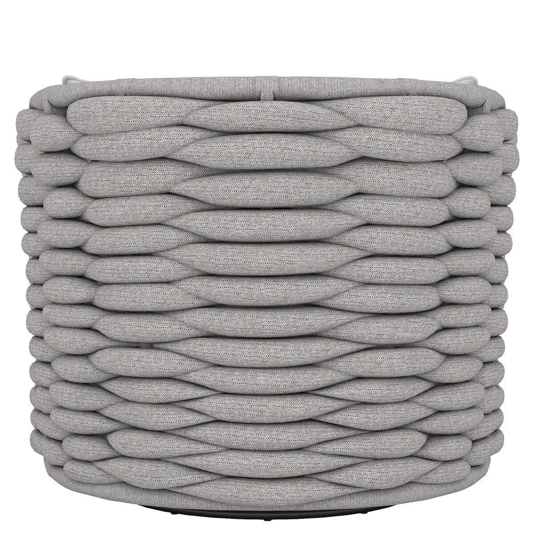 SwayLiving - Wailea Swivel Chair Grey Sock Weave Swivel Chair - OP2013S | SwayLiving