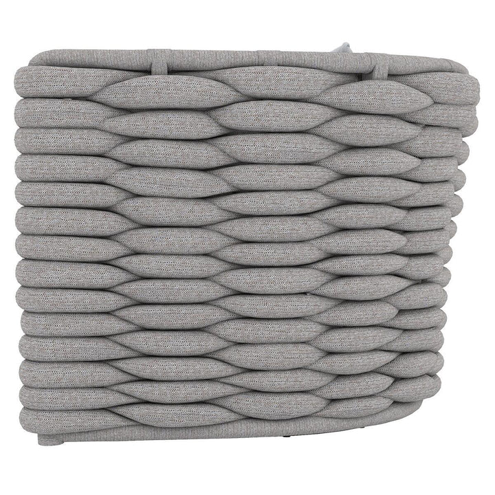 SwayLiving - Wailea Swivel Chair Grey Sock Weave Swivel Chair - OP2013S | SwayLiving