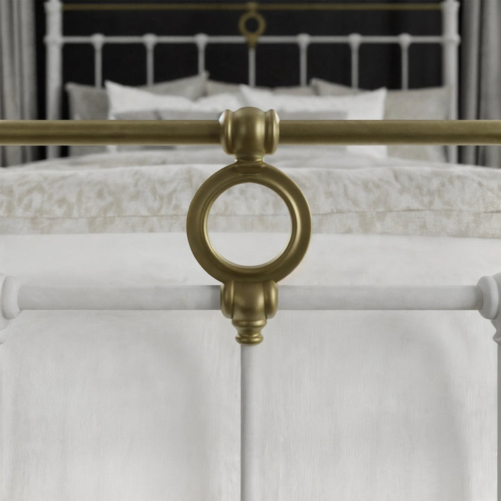 Misty White Finish w/ Milky Gold Accent