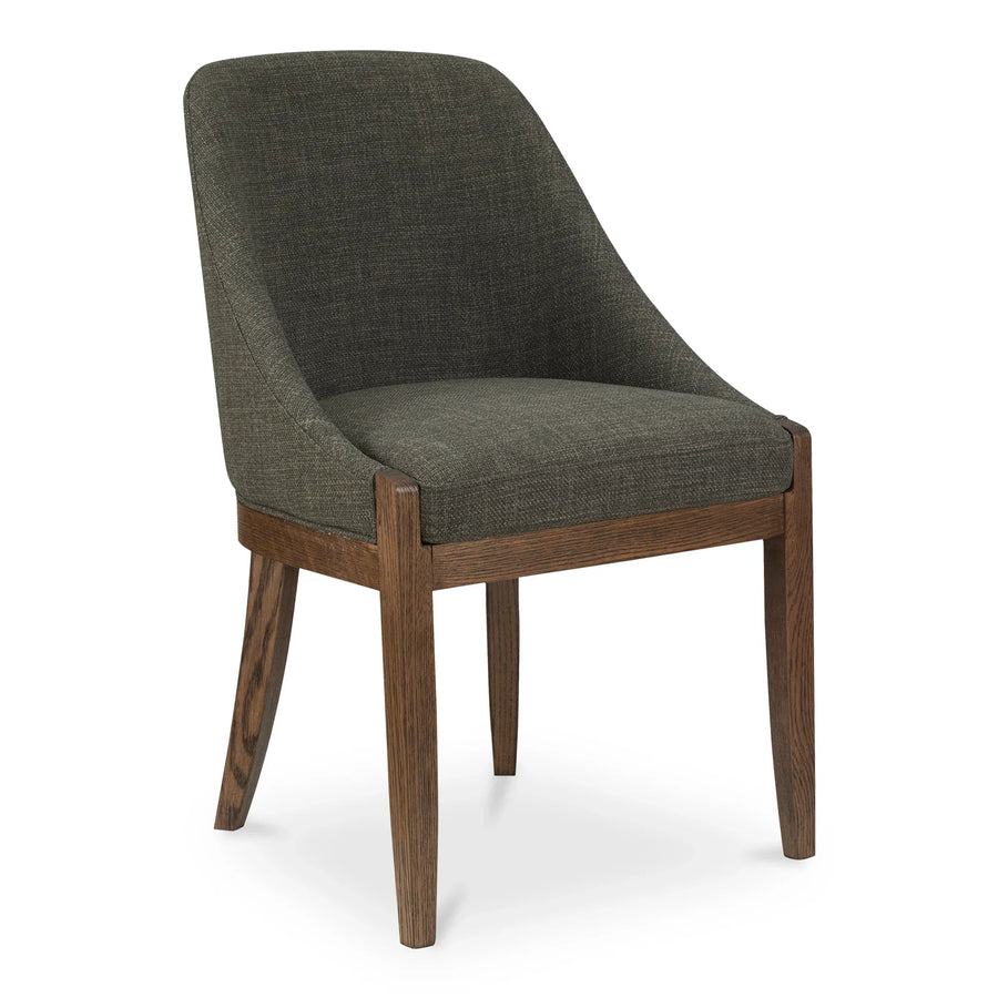 Edward Dining Chair Heather Green - SwayLiving