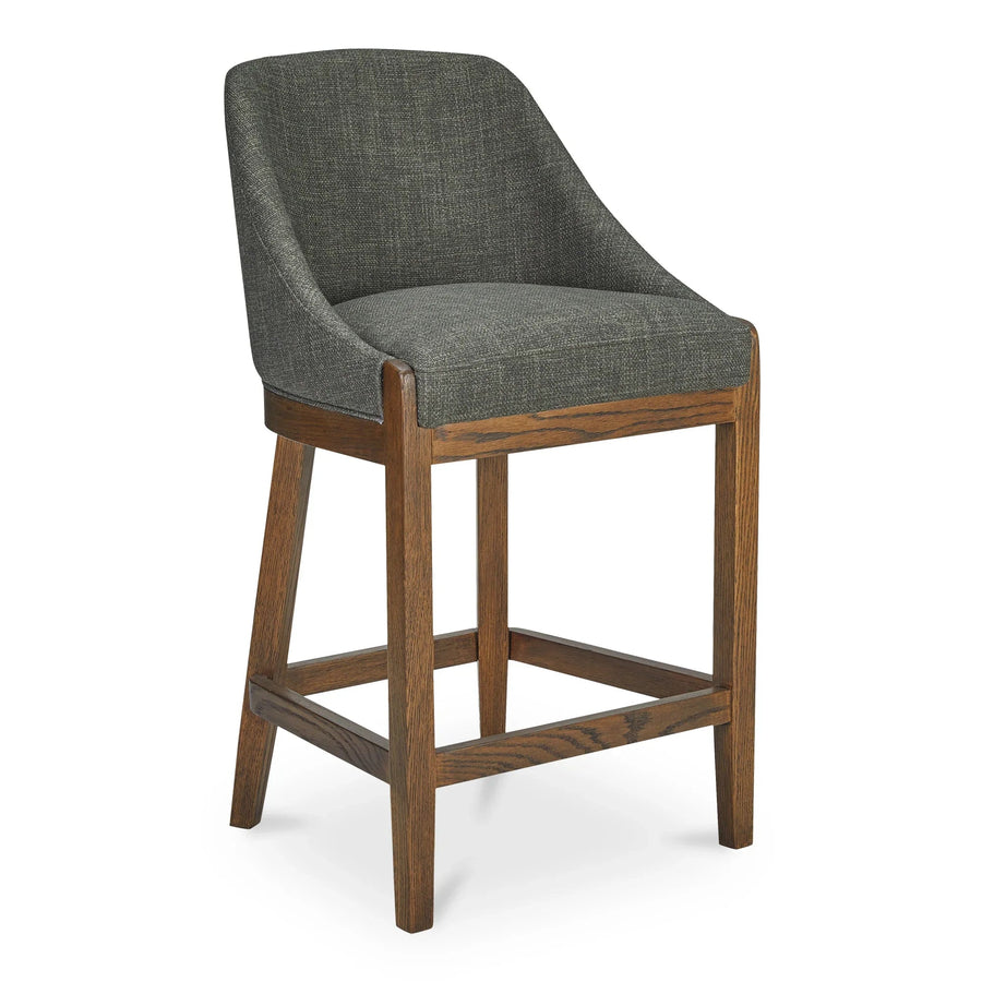 Edward Counter Stool Heather Green - SwayLiving