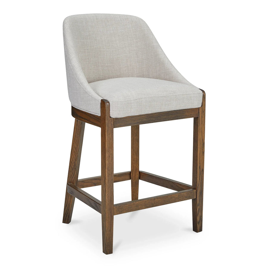 Edward Counter Stool Heather Beige - SwayLiving