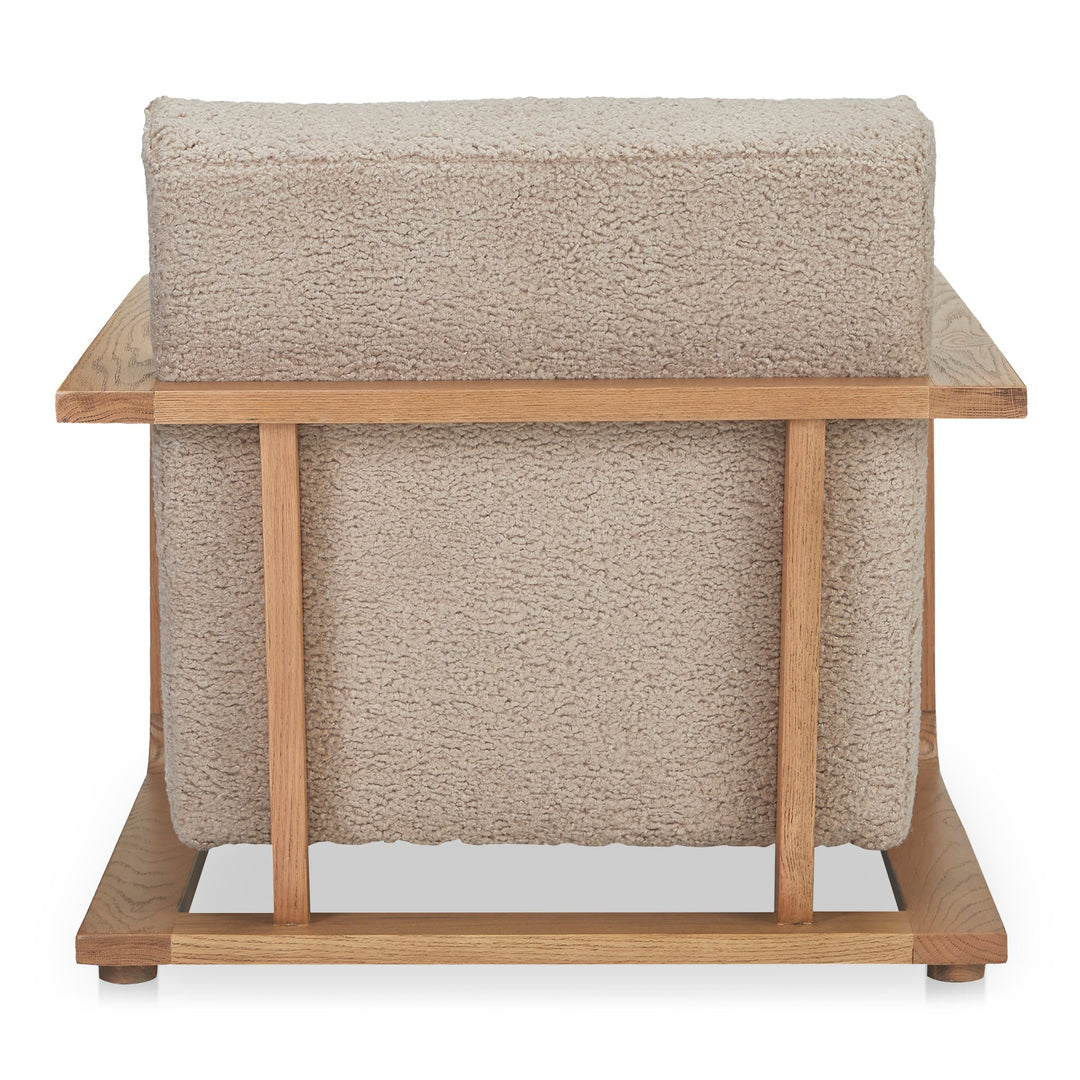 Beige Faux Shearling