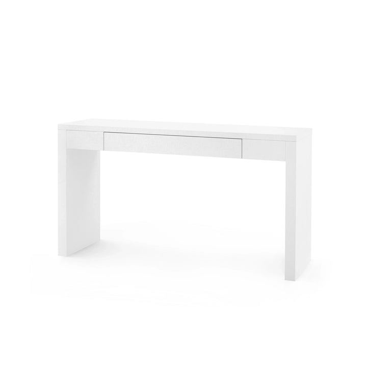 SwayLiving Morgan Large Grasscloth Console Table CONSOLE TABLES