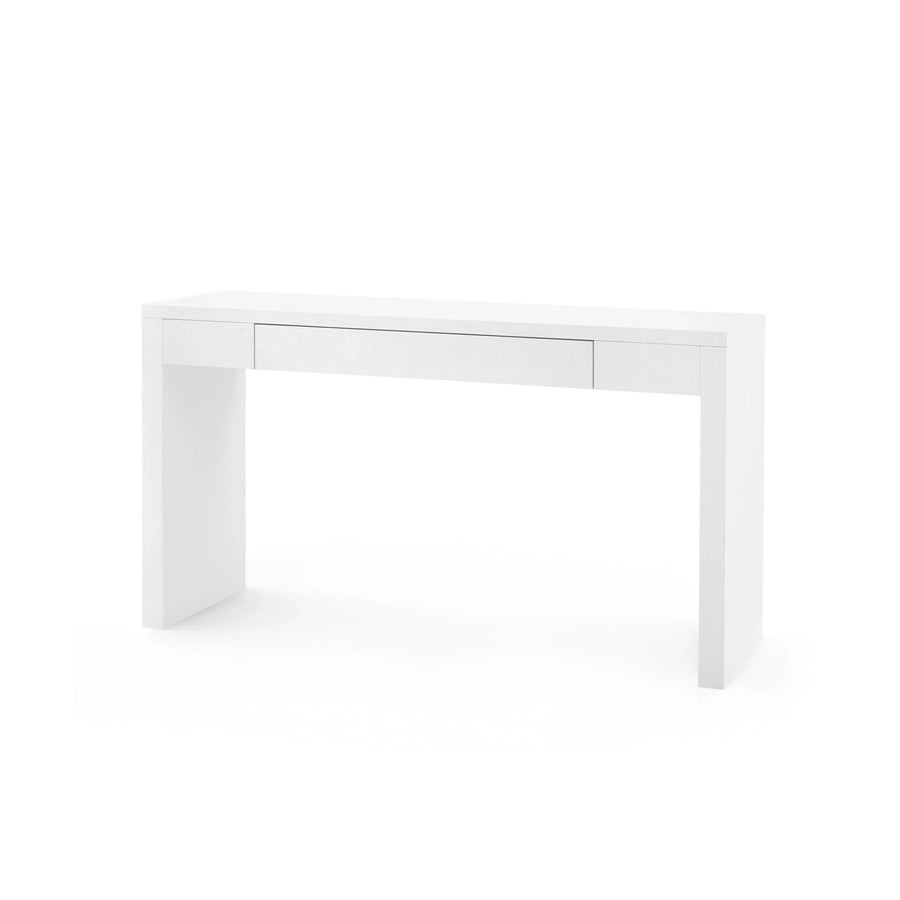 SwayLiving Morgan Large Grasscloth Console Table CONSOLE TABLES