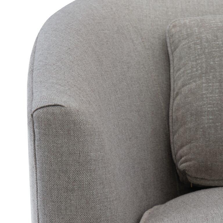 SwayLiving - Aventura Swivel Chair Round Back Swivel Chair - O1745S | SwayLiving