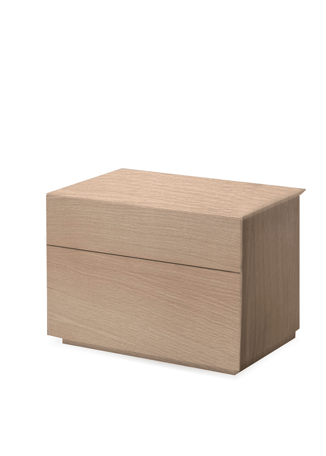 White Oak Veneer / Soft Close Drawers