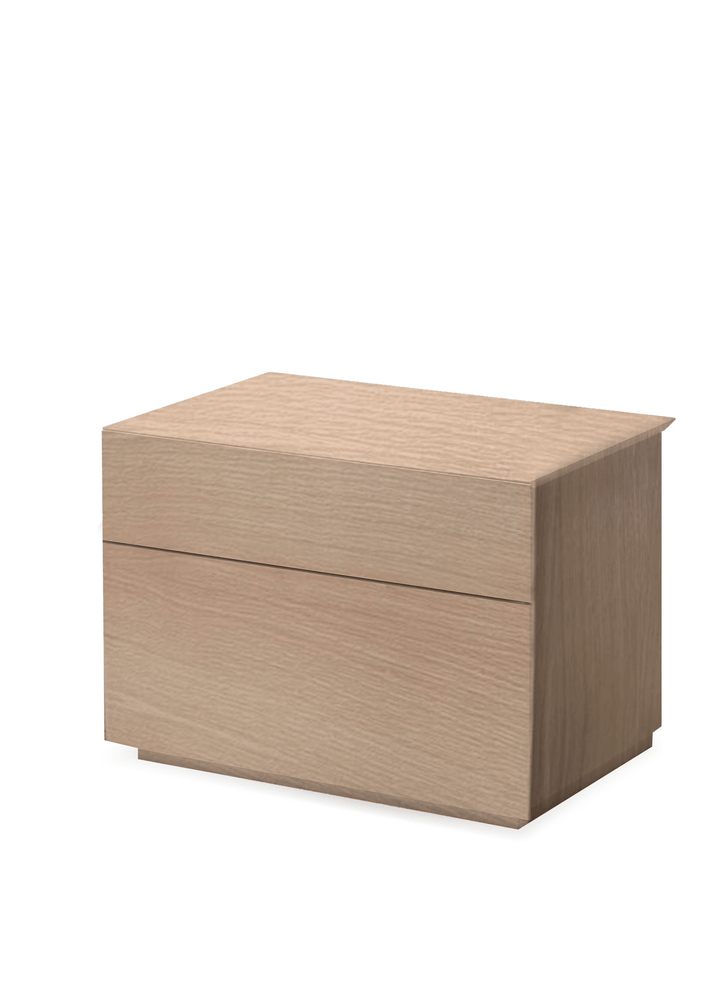 White Oak Veneer / Soft Close Drawers