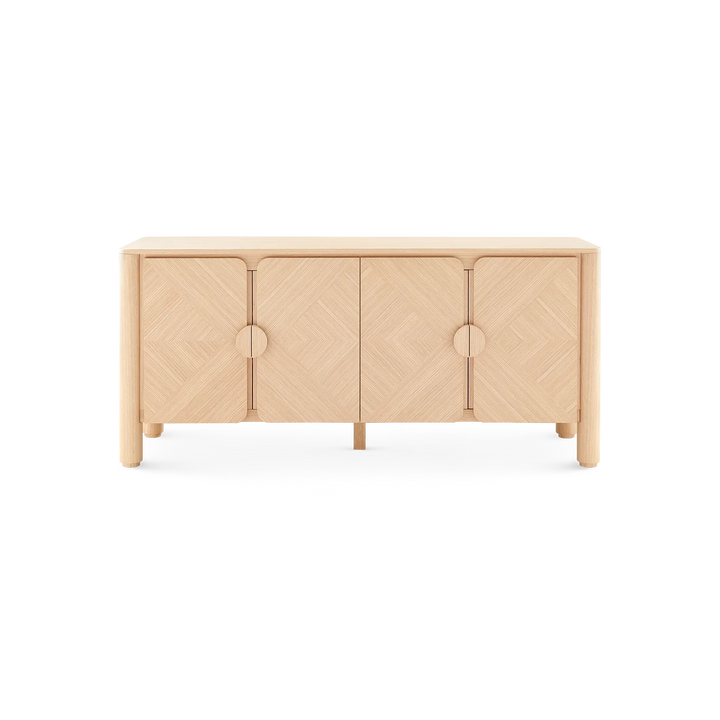 SwayLiving Nolan 4-Door Cabinet SIDEBOARDS + CREDENZAS