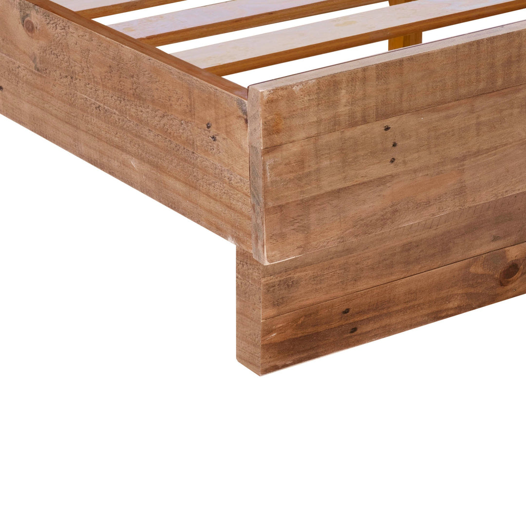 Nevada Bed - Dark Driftwood