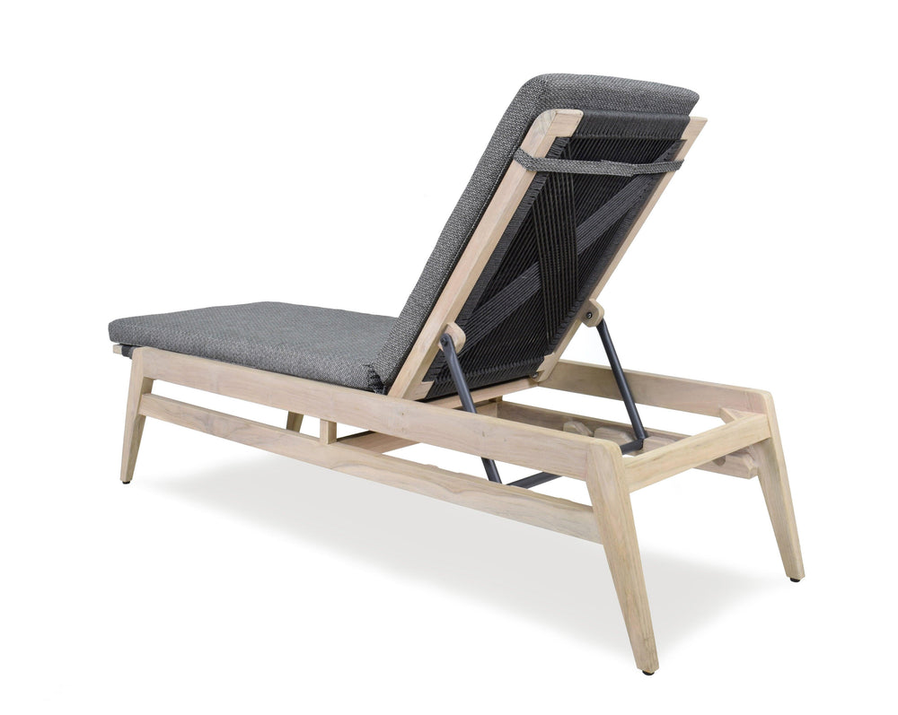 SwayLiving Bellevue Teak Chaise OUTDOOR CHAISE LOUNGES