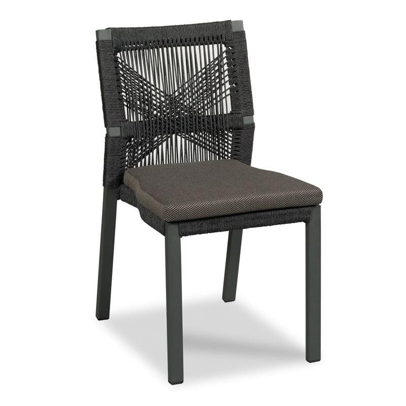 SwayLiving Bellevue Outdoor Stackable Side Chair OUTDOOR DINING CHAIRS