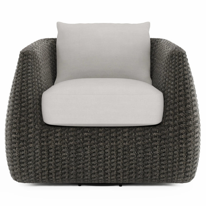 SwayLiving - Sarene Outdoor Swivel Chair - O4472SA | SwayLiving