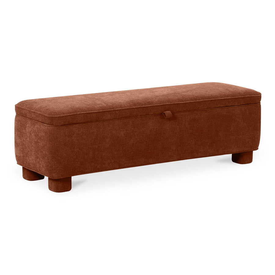 Ichigo Storage Bench Deep Orange - SwayLiving