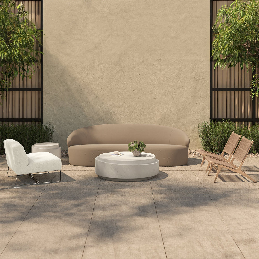 SwayLiving - Cove Outdoor Sofa Taupe - OA-1021-39 | SwayLiving