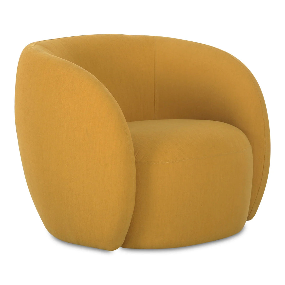 Rae Outdoor Accent Chair Deep Yellow - SwayLiving
