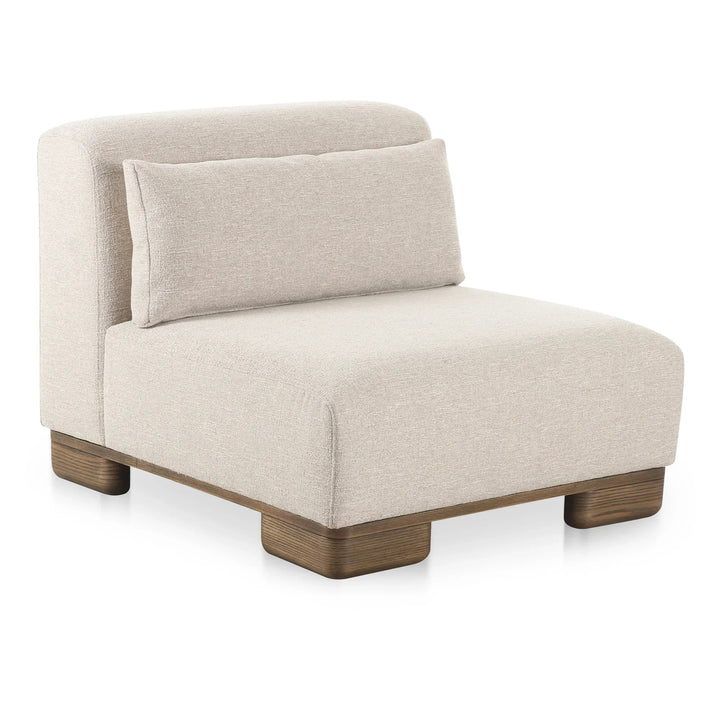 SwayLiving - June Slipper Chair Oatmeal - OA-1031-34 | SwayLiving