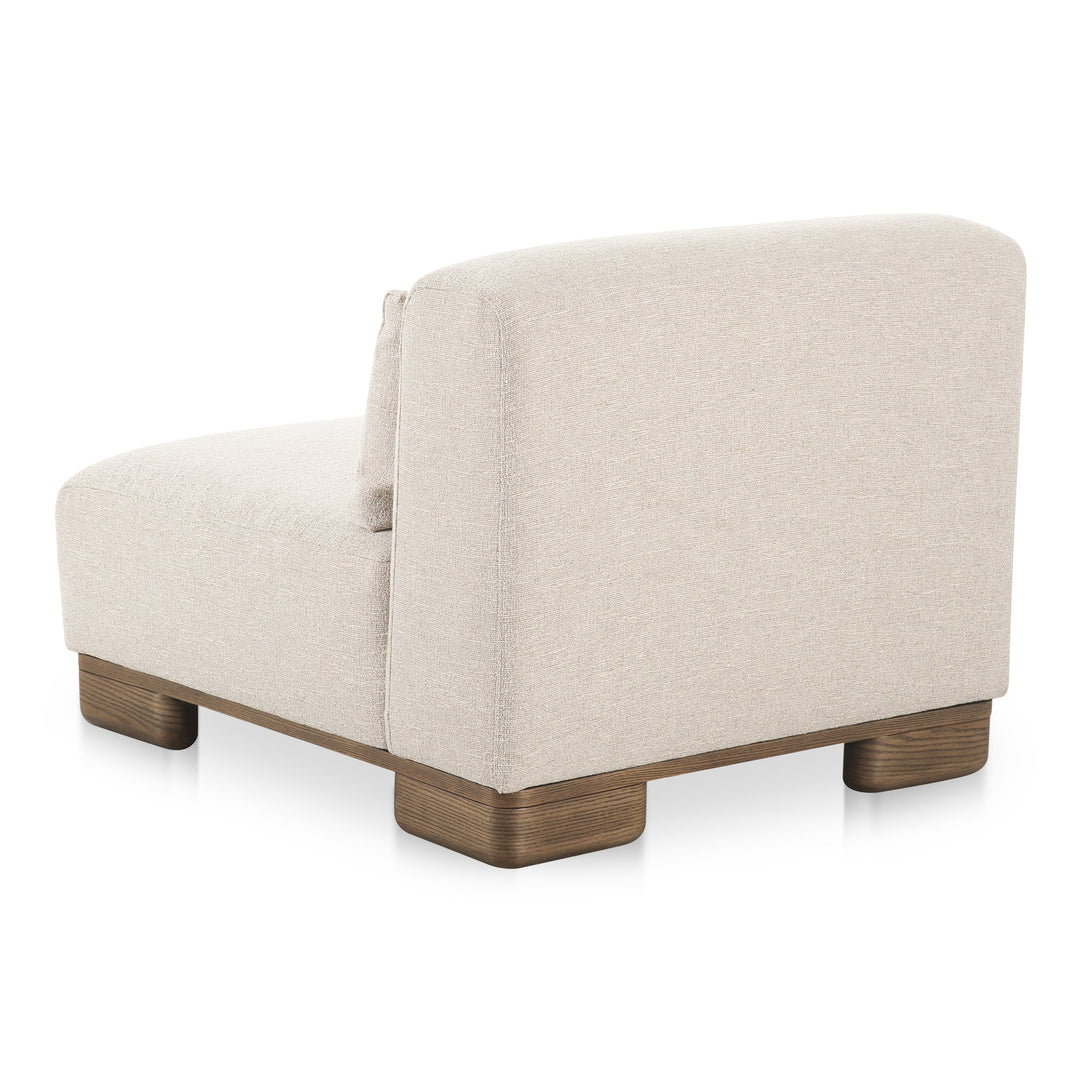 SwayLiving - June Slipper Chair Oatmeal - OA-1031-34 | SwayLiving