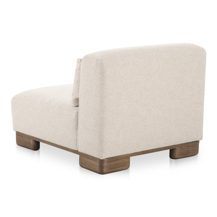SwayLiving - June Slipper Chair Oatmeal - OA-1031-34 | SwayLiving