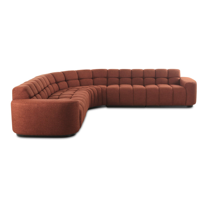 SwayLiving - Roman L-Shaped Sectional Rust - OA-1042-12-0 | SwayLiving