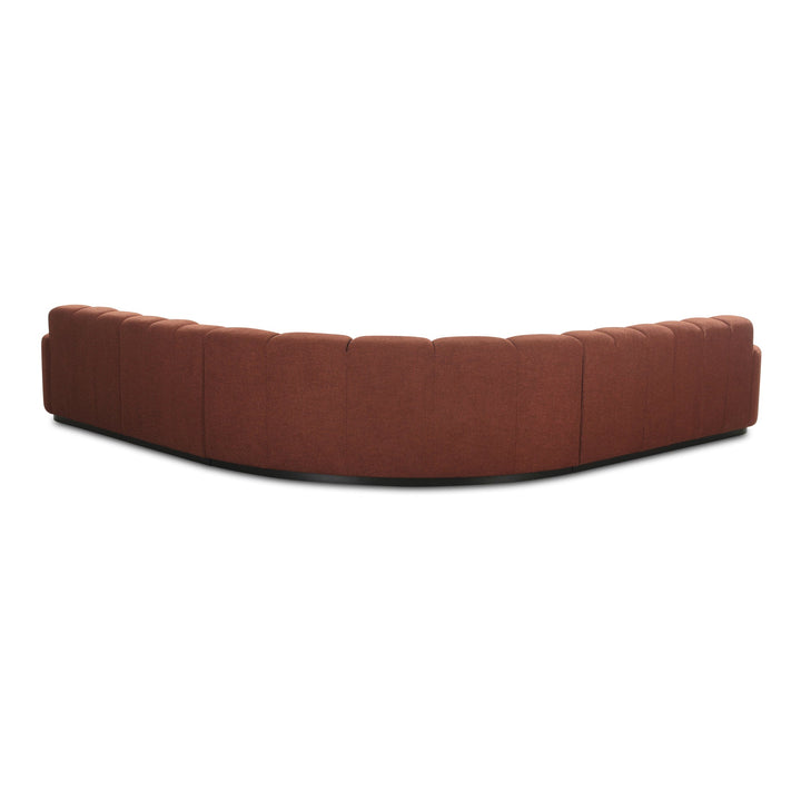 SwayLiving - Roman L-Shaped Sectional Rust - OA-1042-12-0 | SwayLiving