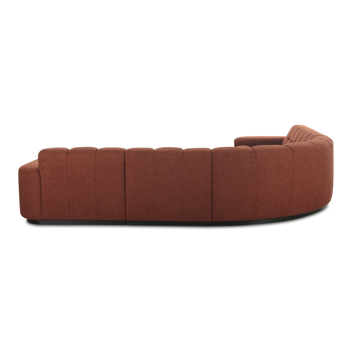 SwayLiving - Roman L-Shaped Sectional Rust - OA-1042-12-0 | SwayLiving