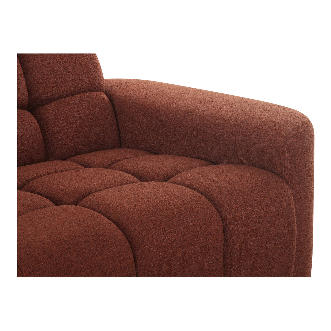 SwayLiving - Roman L-Shaped Sectional Rust - OA-1042-12-0 | SwayLiving
