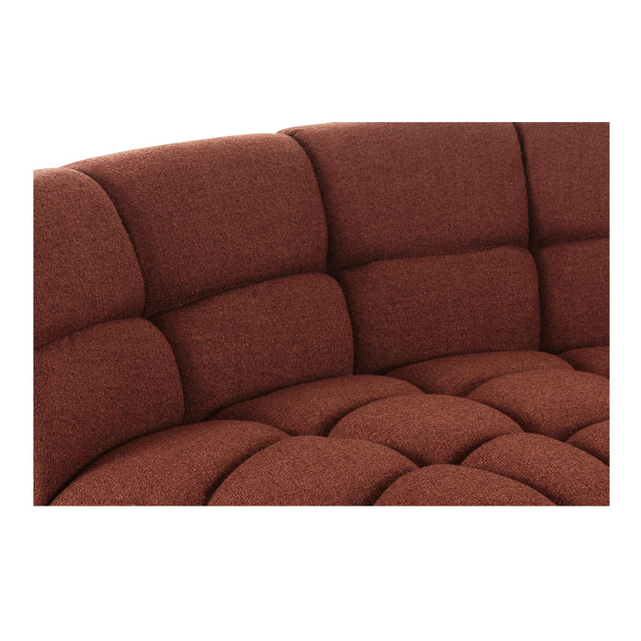 SwayLiving - Roman L-Shaped Sectional Rust - OA-1042-12-0 | SwayLiving