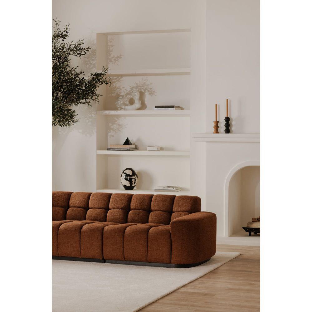 SwayLiving - Roman L-Shaped Sectional Rust - OA-1042-12-0 | SwayLiving
