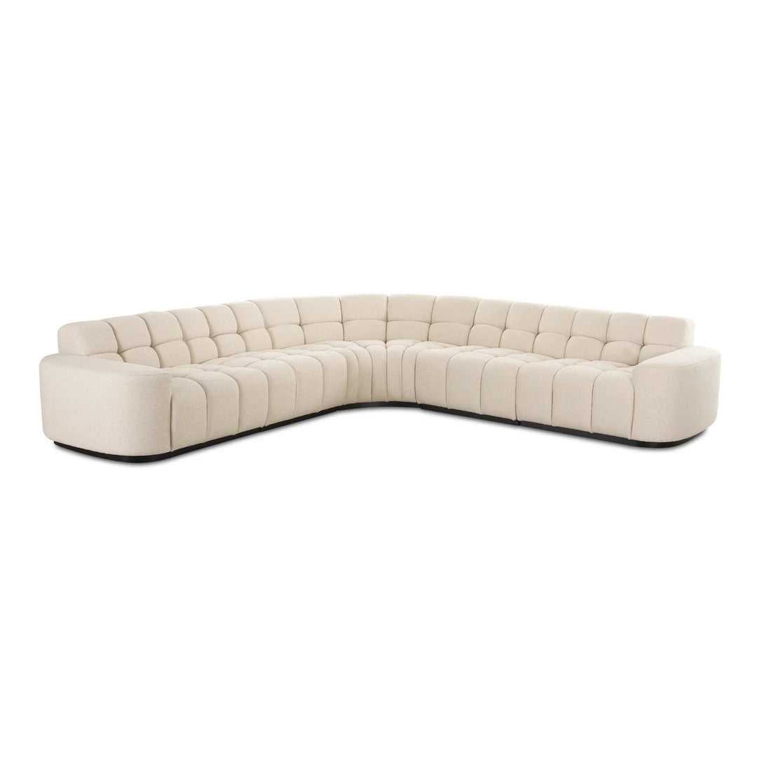 Roman L-Shaped Sectional Oat - SwayLiving