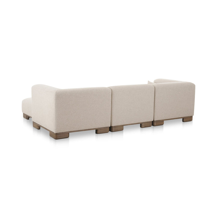 SwayLiving - June Lounge Modular Sectional Oatmeal - OA-1046-34 | SwayLiving