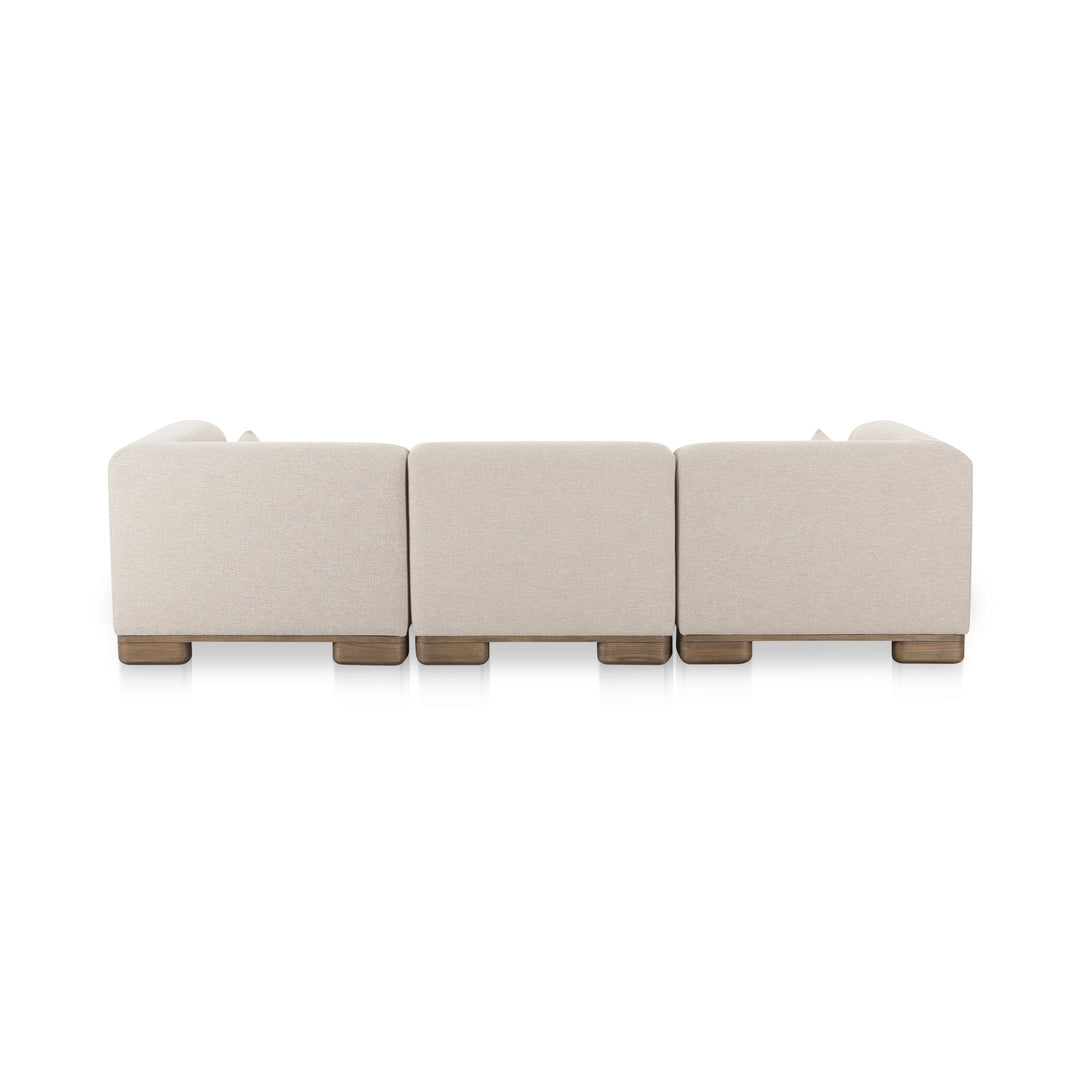 SwayLiving - June Lounge Modular Sectional Oatmeal - OA-1046-34 | SwayLiving