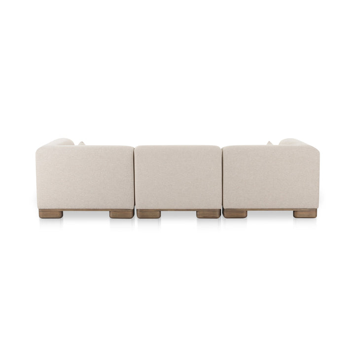SwayLiving - June Lounge Modular Sectional Oatmeal - OA-1046-34 | SwayLiving