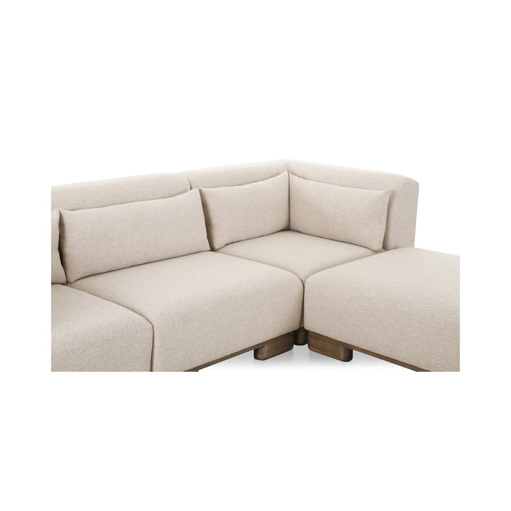 SwayLiving - June Lounge Modular Sectional Oatmeal - OA-1046-34 | SwayLiving