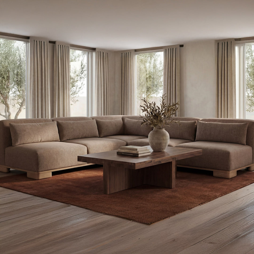 June Corner Modular Sectional Oatmeal