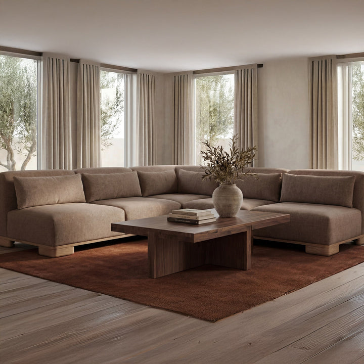 June Corner Modular Sectional Oatmeal