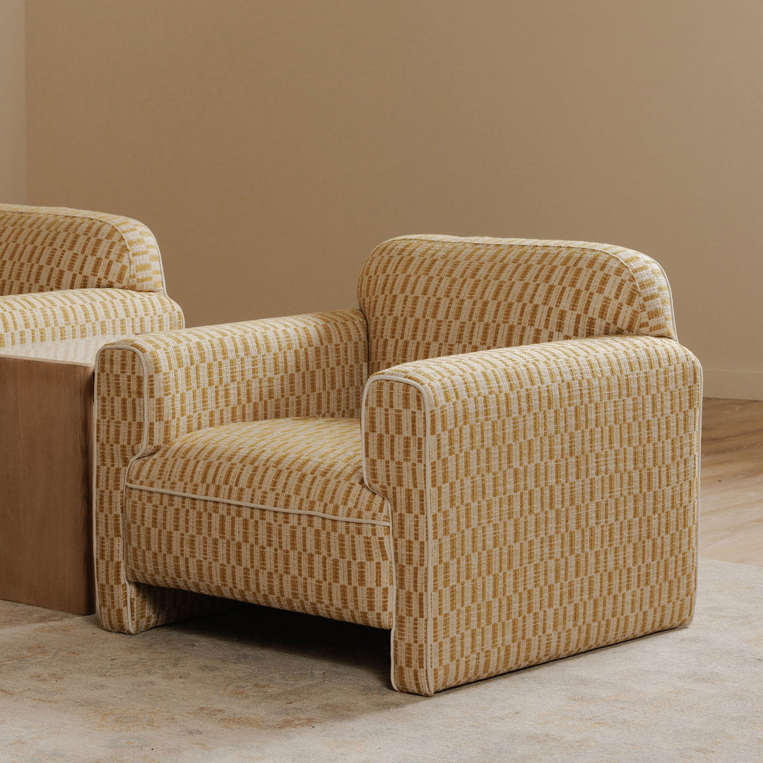 Accent Chair Chartreuse