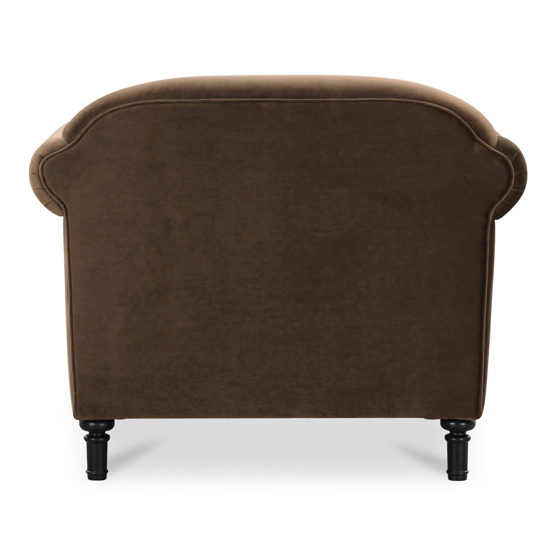 Brown Faux Mohair