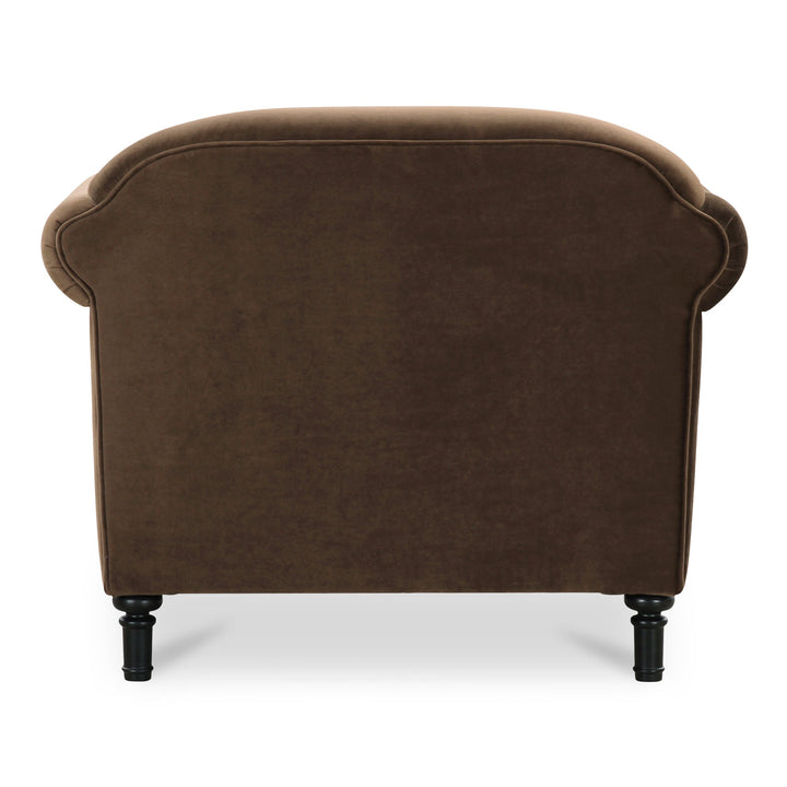 Brown Faux Mohair