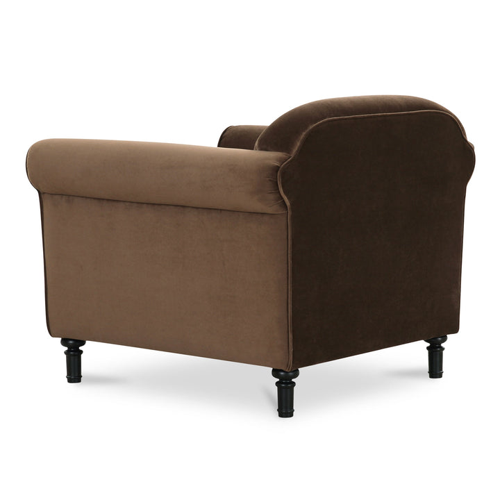 Brown Faux Mohair