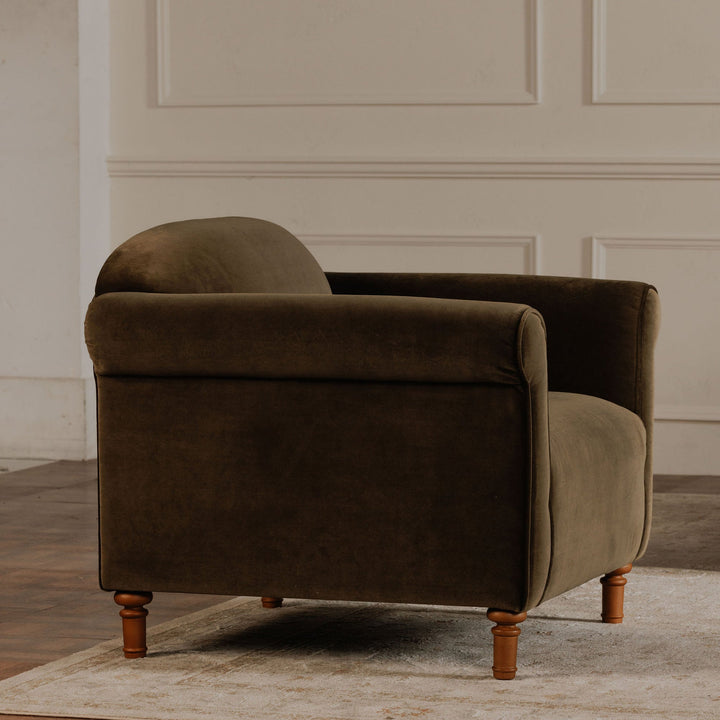 Green Faux Mohair