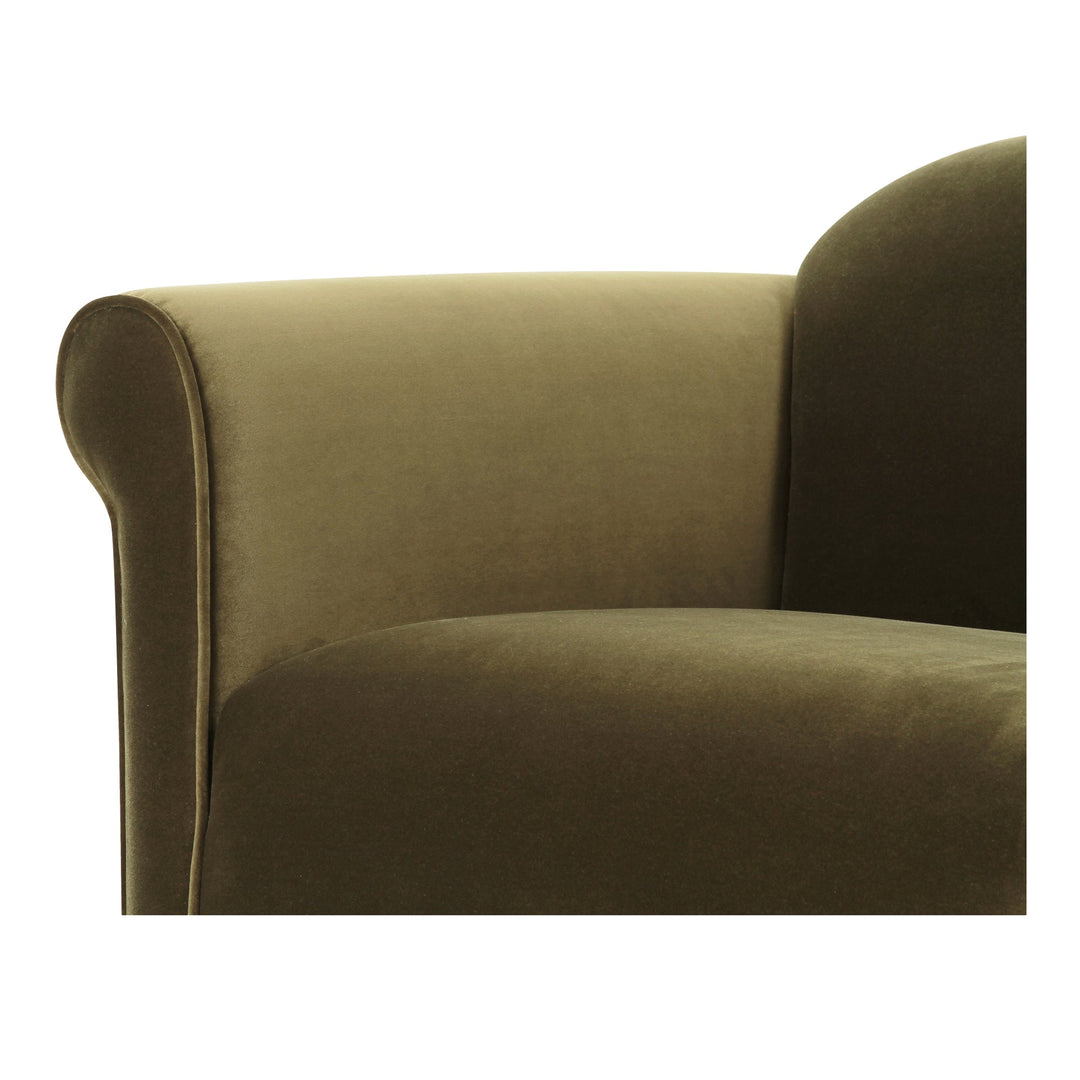 Green Faux Mohair
