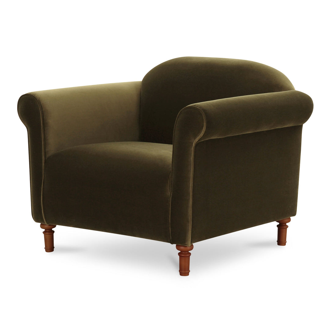 Green Faux Mohair