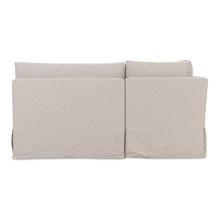 SwayLiving - Fable Slipcover Dining Banquette U-Shape Beige 168In - OA-1066-34 | SwayLiving