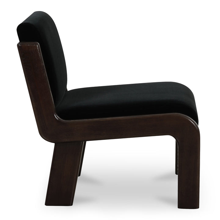 Black Faux Mohair