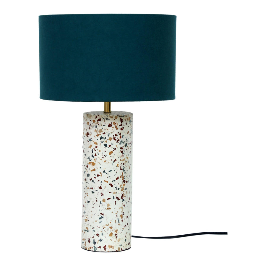 Terrazzo Cylinder Table Lamp - SwayLiving