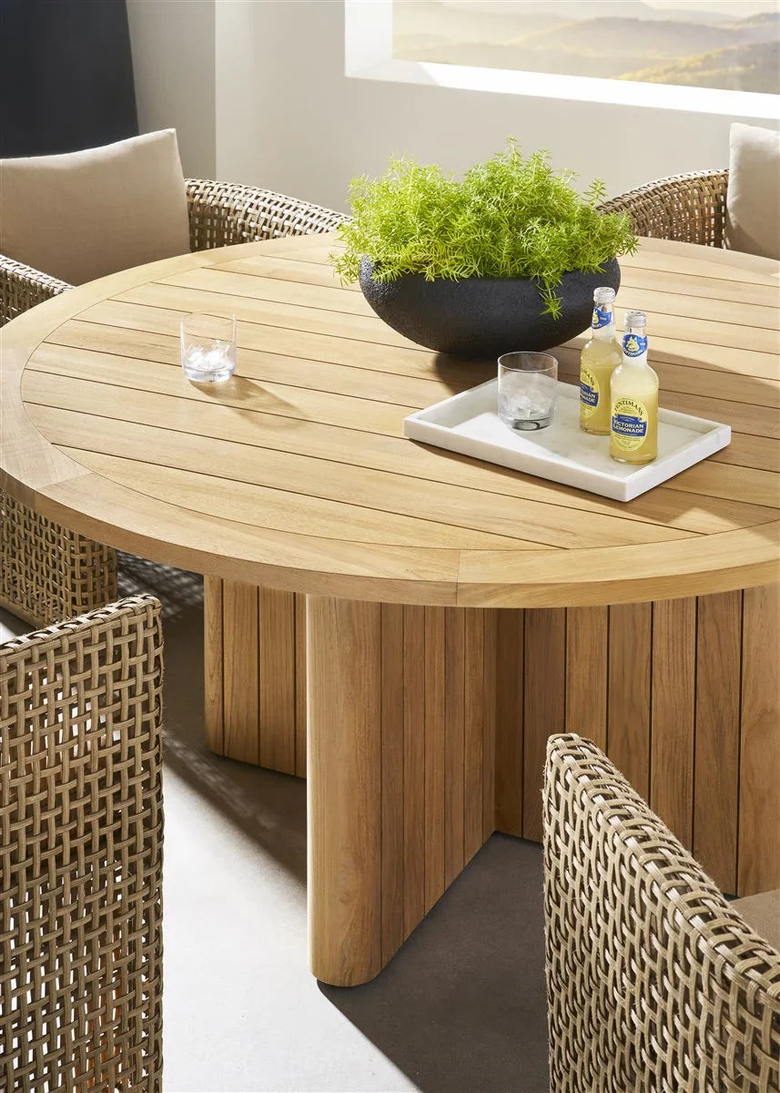 SwayLiving SwayLiving Horizon Outdoor Round Dining Table