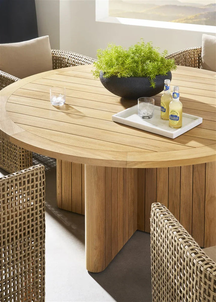 SwayLiving SwayLiving Horizon Outdoor Round Dining Table